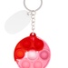 Push Pop Bubble Round Fidget Sensory Keychain