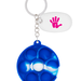 Push Pop Bubble Round Fidget Sensory Keychain