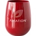 12 oz. Colored Stemless Wine Glass