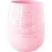 12 oz. Colored Stemless Wine Glass