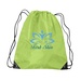 Drawstring Bag with Trim