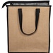 Jute Lunch Cooler Tote Bag