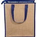 Jute Lunch Cooler Tote Bag