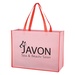 Matte Laminated Bahama Tote Bag with Logo