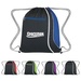 Mesh Accent Logo Drawstring Sports Pack