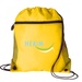 Mesh Pocket Drawstring Bag - Full Color Imprint