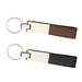 Leather & Silver Keyring