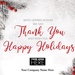 With Gratitude Holiday Logo Cards