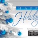 Shiny & Blue Christmas Logo Cards