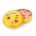 Kissy Face Emoji Tin with Cherry Mints