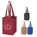 Non-Woven 4 Bottle Personalized Wine Tote Bag