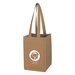 Non-Woven 4 Bottle Personalized Wine Tote Bag