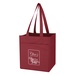 Non-Woven 6 Bottle Personalized Wine Tote Bag