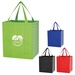 Non-Woven Curved Diamond Custom Tote Bags