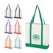Imprinted Non-Woven Tote Bags with Trim Colors