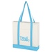 Imprinted Non-Woven Tote Bags with Trim Colors