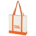 Imprinted Non-Woven Tote Bags with Trim Colors