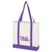 Imprinted Non-Woven Tote Bags with Trim Colors