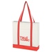 Imprinted Non-Woven Tote Bags with Trim Colors