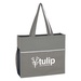 Non-Woven Wave Design Custom Tote Bags