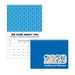 Custom Photo Wall Calendar With Banner Ad (Glossy Paper)