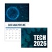 Custom Photo Calendar with Banner Ad and Line (Matte Paper)