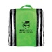 Striped Reflective Drawstring Backpack