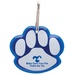 Paw Shaped Reflective Logo Collar Tags