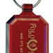 Personalized Gem Cut Keytags