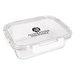 Personalized Square Glass Food Containers