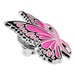 Pink Ribbon Butterfly Lapel Pin