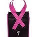 Pink Ribbon Handle Awareness Tote Bag