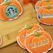Pumpkin Shape Logo Sugar Cookies