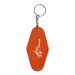 Retro Motel Style Key Rings with Imprint