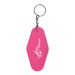 Retro Motel Style Key Rings with Imprint