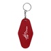 Retro Motel Style Key Rings with Imprint