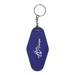 Retro Motel Style Key Rings with Imprint