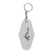 Retro Motel Style Key Rings with Imprint
