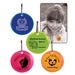 Round Reflective Zipper Pull