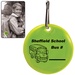 Round Reflective Zipper Pull
