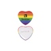 2" Heart Button
