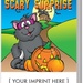 Scary Surprise Halloween Coloring & Activity Book