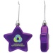 Shatter Resistant Star Ornament with Logo Imprint