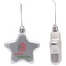 Shatter Resistant Star Ornament with Logo Imprint