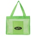Sheer Striped Promotional Tote Bags