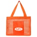 Sheer Striped Promotional Tote Bags