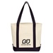 Small Heavy Cotton Canvas Boat Tote Bag