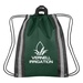Small Reflective Logo Drawstring Backpacks