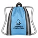 Small Reflective Logo Drawstring Backpacks