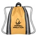 Small Reflective Logo Drawstring Backpacks